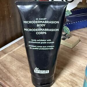 Dr Brandts Microdermabrasion Body exfoliant. Big 5.3 oz sealed, w/o box. 2 avail